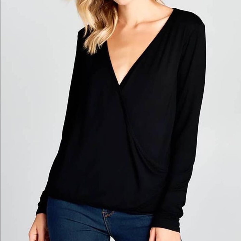 Bamboo Wrap Top - Picture 5 of 5
